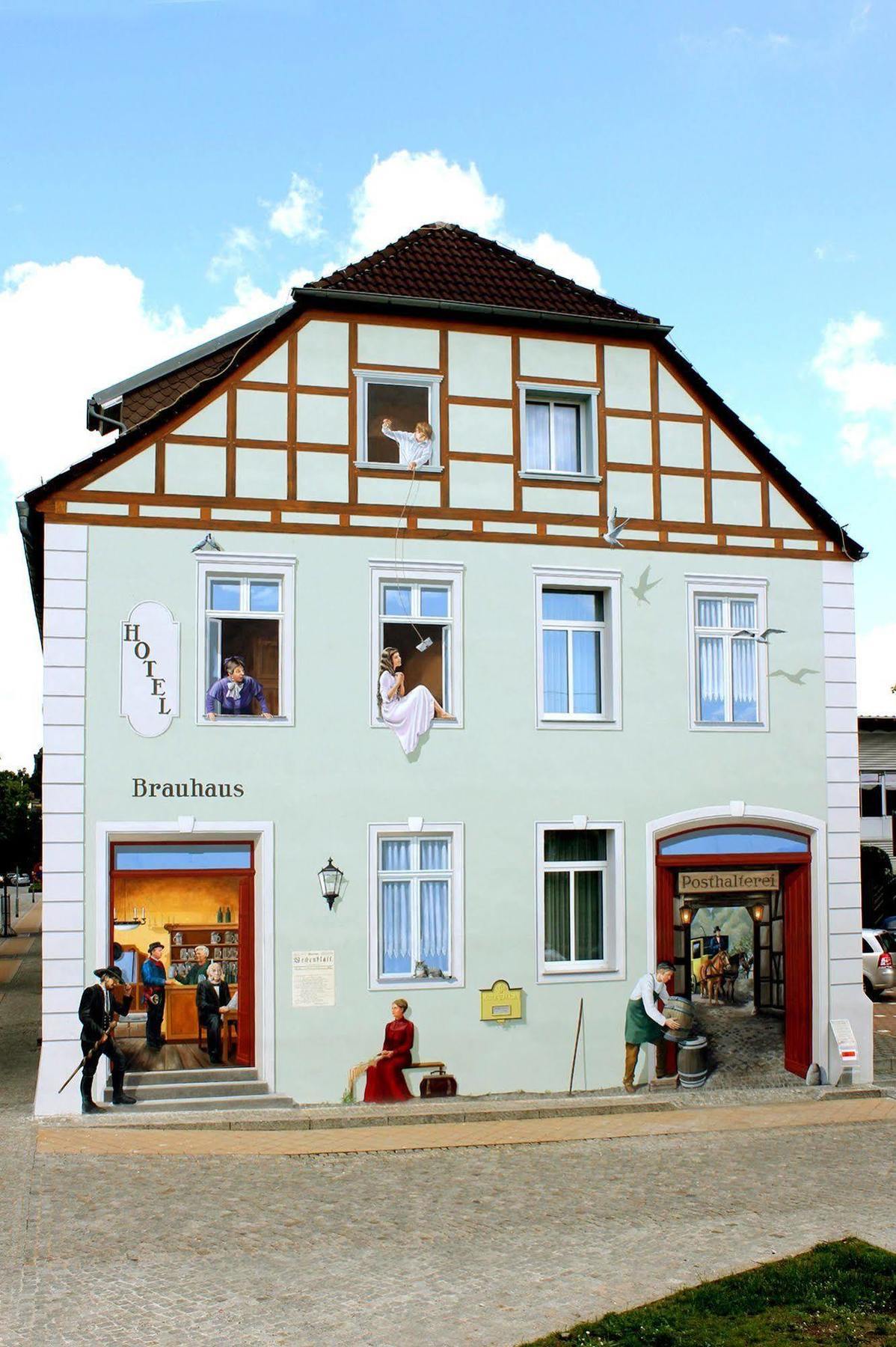 Hotel Am Brauhaus Варен Экстерьер фото
